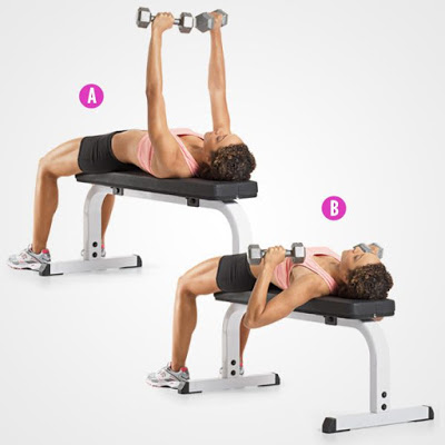#Lift Your #Breasts #Naturally With These 4 #Exercises . #Dumbbell #bench #press #Push-ups #Incline #dumbbell #benchpress #Dumbbellfly