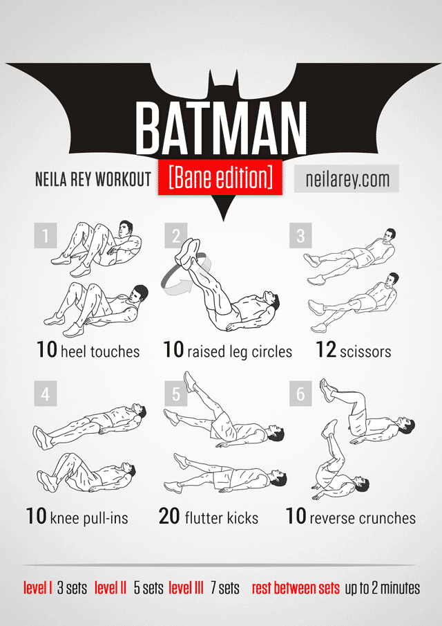 #Batman workout #ABS total abs #LowABS