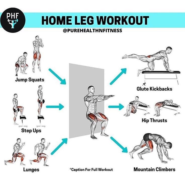 Home legs workout  🏋️ #HomeWorkout #Workout #Legs squats 🏋️ stepups 🦵 lunges 🦵mountain climb 🦵Glute kickbacks 🦵Hip thrusts #Fitness #Strong #BodyBuilding