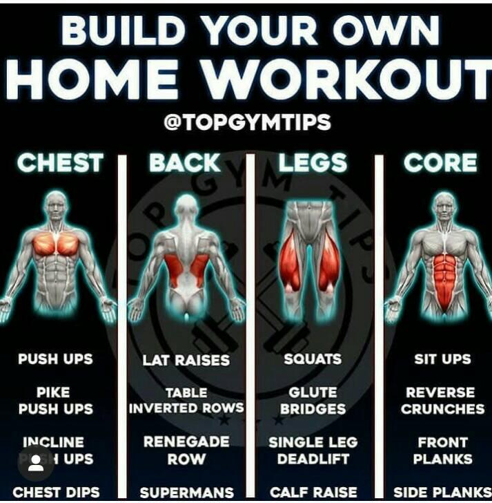 Build now💪 👍 #HomeWorkout #Bodybuilding