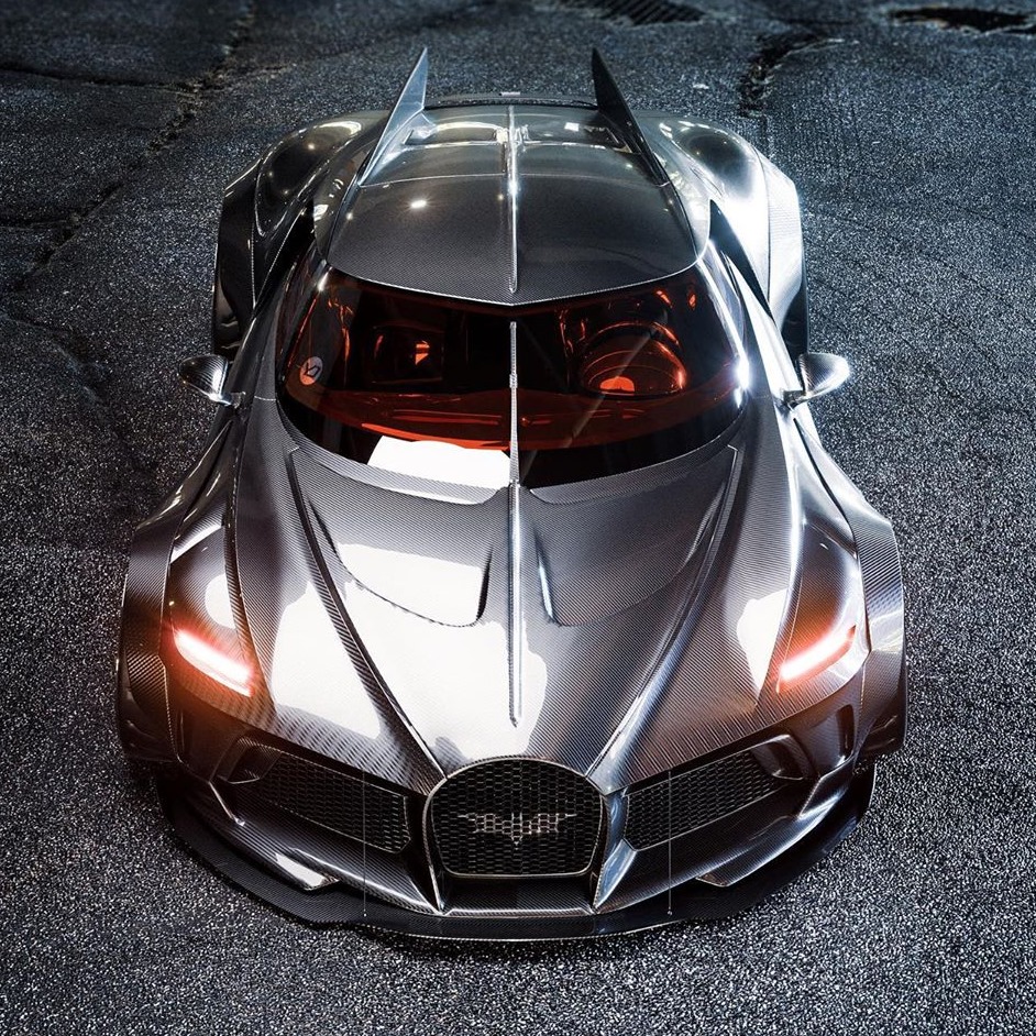 Sick Batmobile! #Bugatti #LaVoitureNoire #BugattiLaVoitureNoire #Sport #Racing #Tuning #Coupe #Speed #Luxury