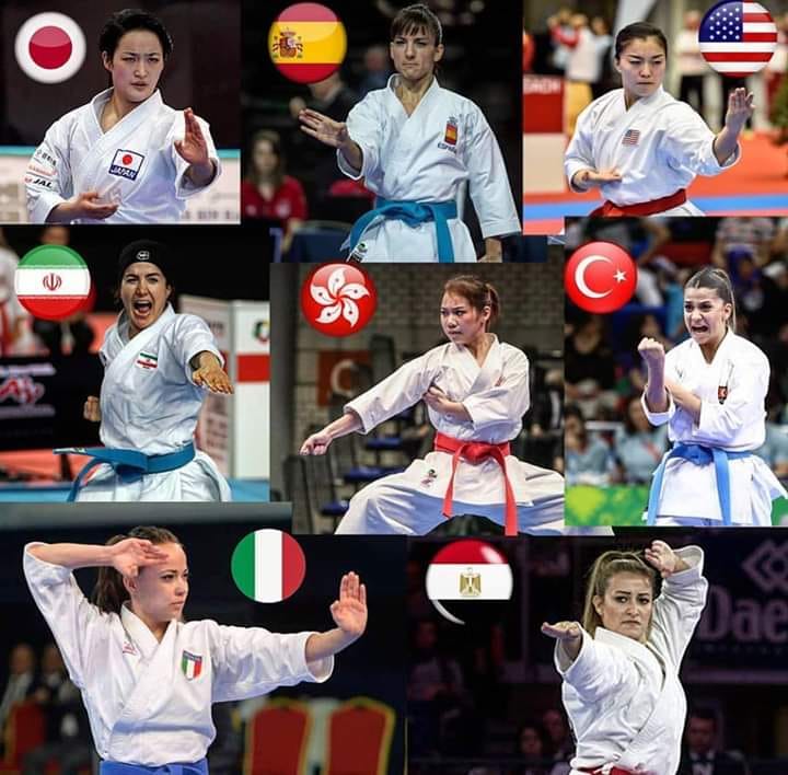 Female Sports Karate world Champions of Various Countries!! All are great!!