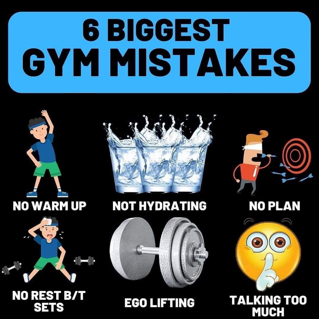 Not to do : 6 Biggest Gym mistakes #Gym #GymMistakes #WorkoutMistakes