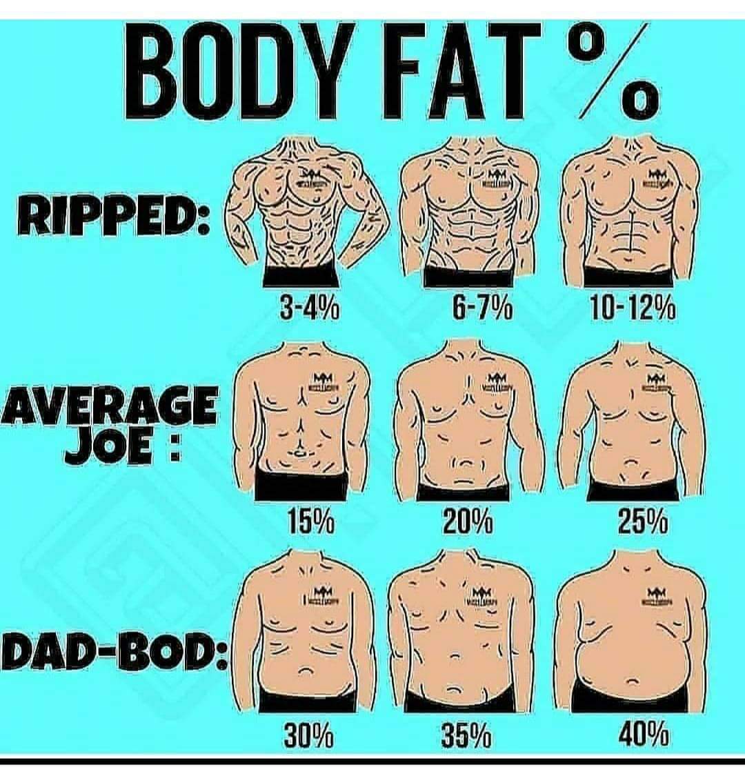 Body fat % #fat #bodyfat